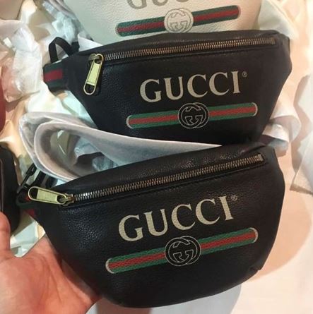 Gucci Print mini beltbag