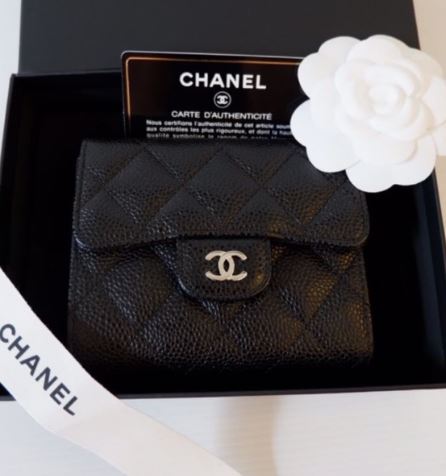 Chanel wallet tri-fold