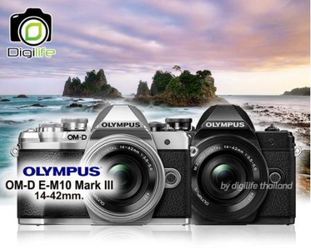 Camera OMD E-M10 Mark3 Kit 14-42 mm.