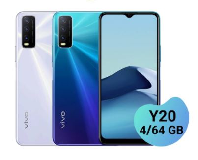 Vivo Y20 RAM 4+64GB