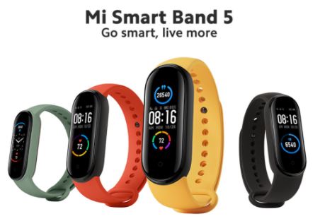 Xiaomi Mi Band 5 (Black) นาฬิกาอัจฉริยะ สมาร์ทวอทช์