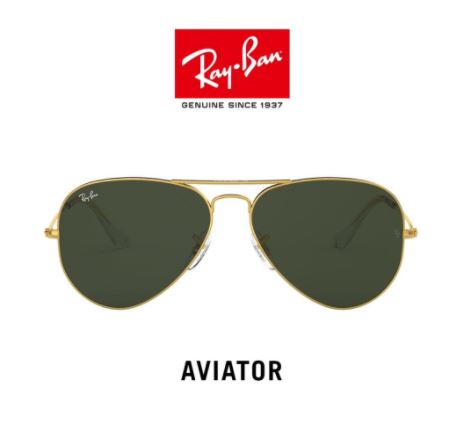 Ray-Ban Aviator large metal แว่นตากันแดด