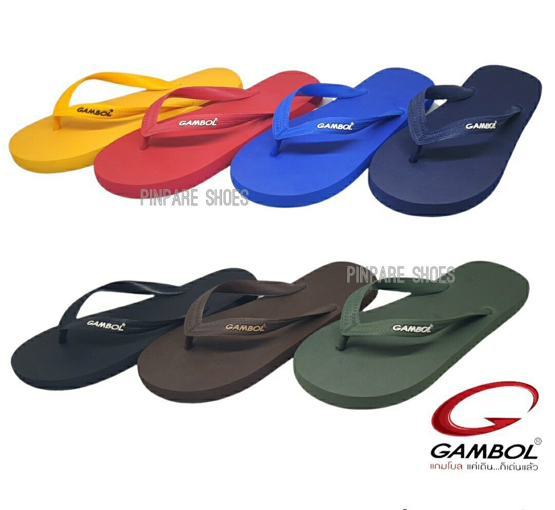 Gambol ฟองน้ำสีพื้น ใส่สบาย เบอร์ 38-39