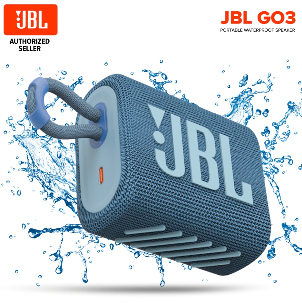 JBL Go3 Bluetooth ไร้สายแบบพกพากันน้ำ