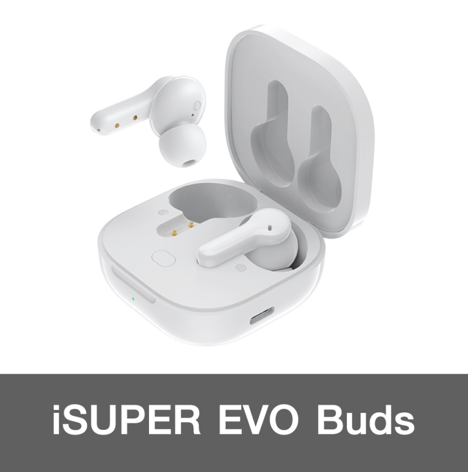 หูฟังไร้สาย iSUPER Evo Buds Bluetooth 5.1